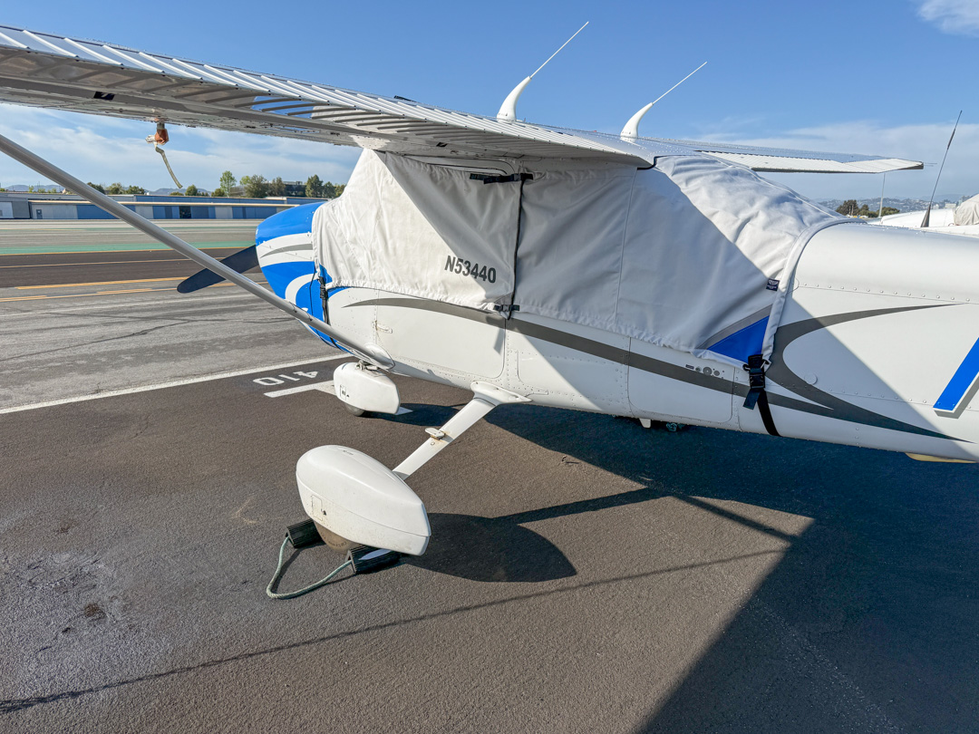 Cessna 172S Canopy Cover, Wrap-Around