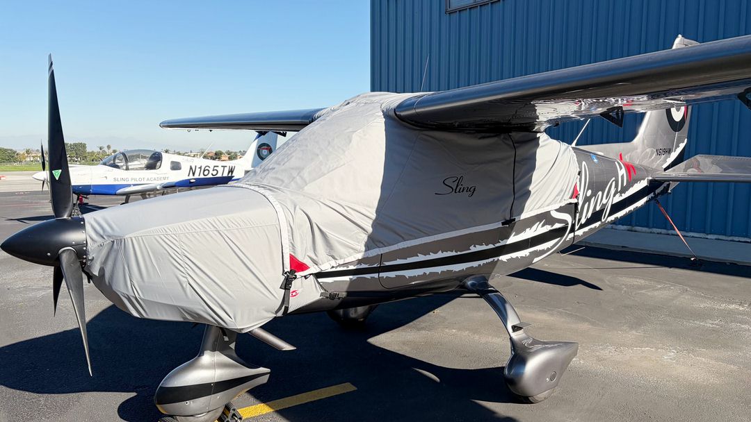 Sling High Wing Canopy Cover & Engine Cover